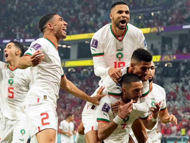 البرتغال يذل سويسرا بسداسيه وبونو يطير بالمغرب للربع نهائي بعد الاطاحة باسبانيا